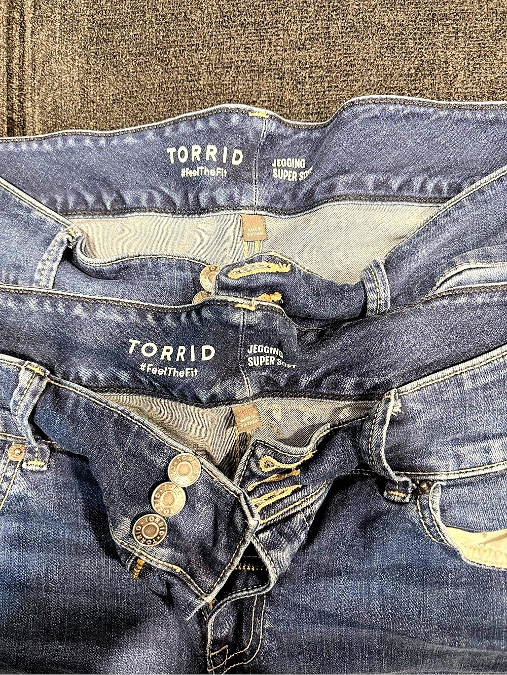 Bundle (2) Torrid Jegging High-Rise Skinny Jean Size 20R